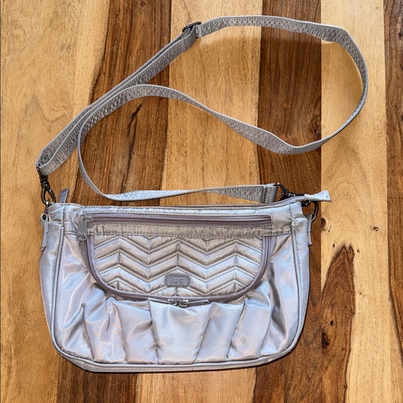 lug Handbags - Lug Manbo Gray Crossbody Bag